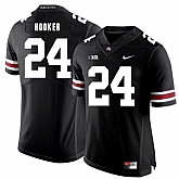 Ohio State Buckeyes 24 Malik Hooker Black Nike College Football Jersey Dzhi,baseball caps,new era cap wholesale,wholesale hats